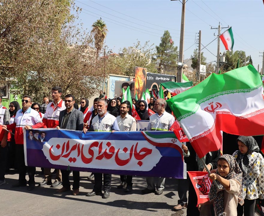 حضور کادر سلامت دانشکده علوم پزشکی سیرجان در رزمایش «جانفدا»