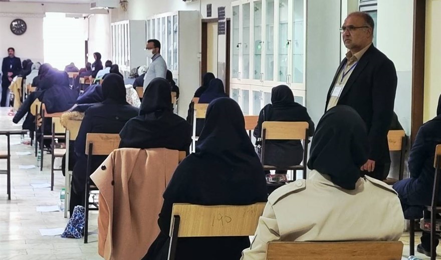 برگزاری یازدهمین دوره آزمون صلاحیت حرفه‌ای گروه پرستاری در دانشکده علوم پزشکی سیرجان