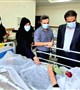 بازدید اعضای هیات رئیسه از بخش شیمی درمانی بیمارستان ثامن